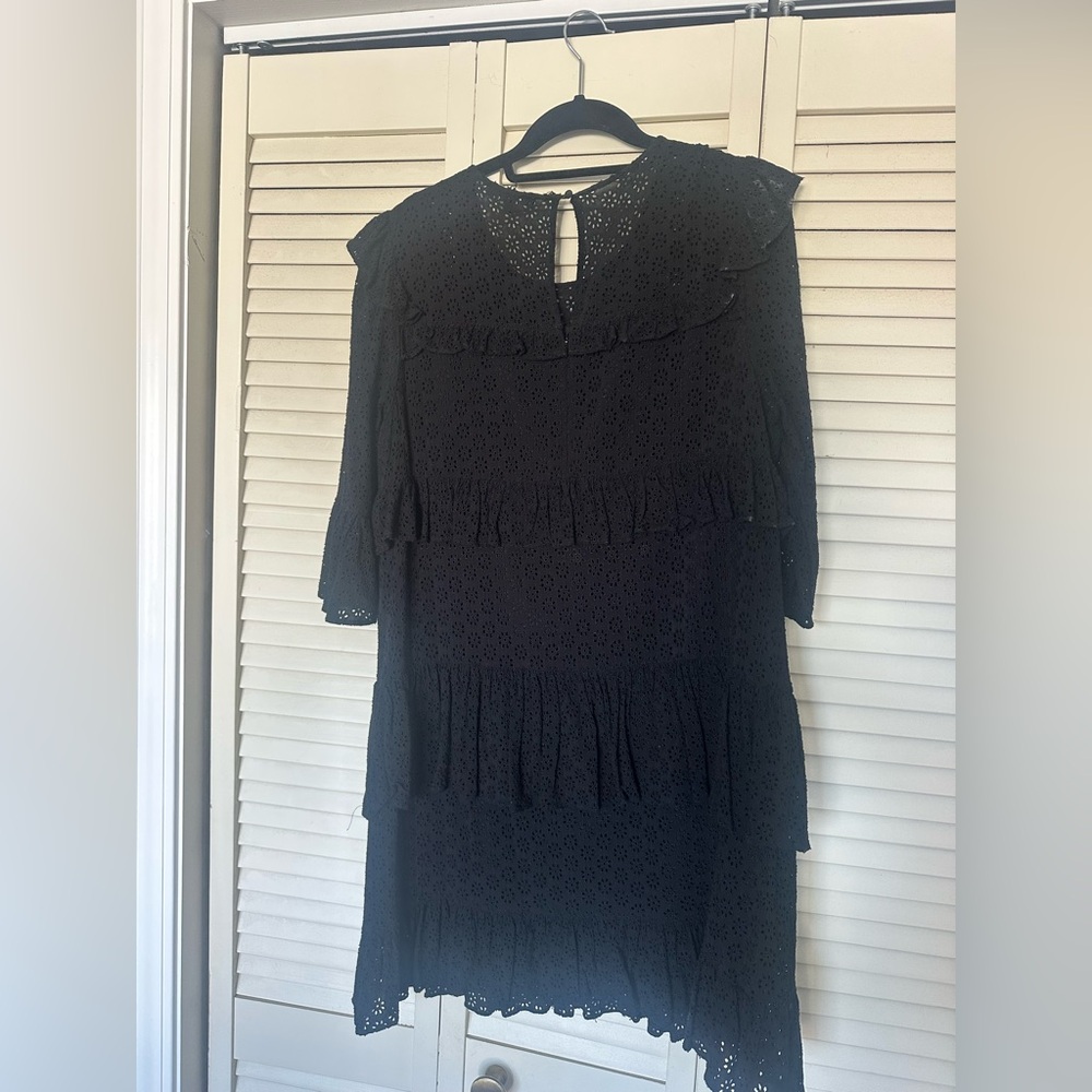 Madewell Eyelet Ruffle Dress